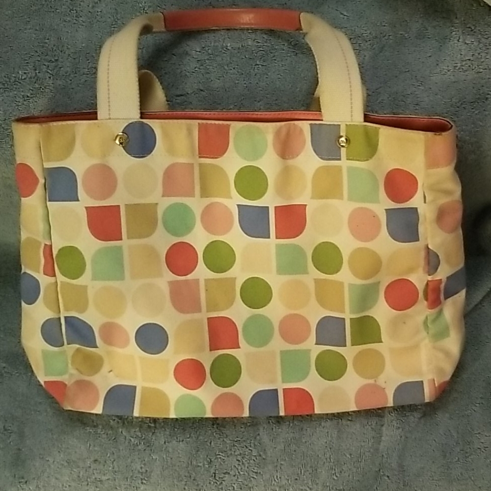 Kate Spade canvas tote